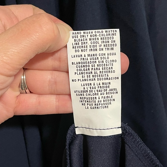 NWT Kut from the Kloth navy high-low dress - Picture 9 of 9